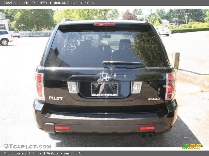 Nighthawk Black Pearl / Gray 2006 Honda Pilot EX-L 4WD