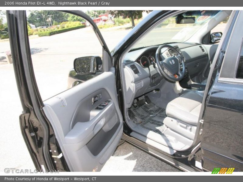 Nighthawk Black Pearl / Gray 2006 Honda Pilot EX-L 4WD
