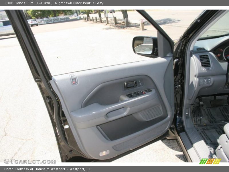 Nighthawk Black Pearl / Gray 2006 Honda Pilot EX-L 4WD