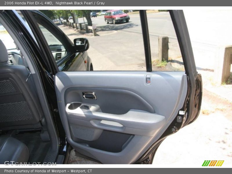 Nighthawk Black Pearl / Gray 2006 Honda Pilot EX-L 4WD
