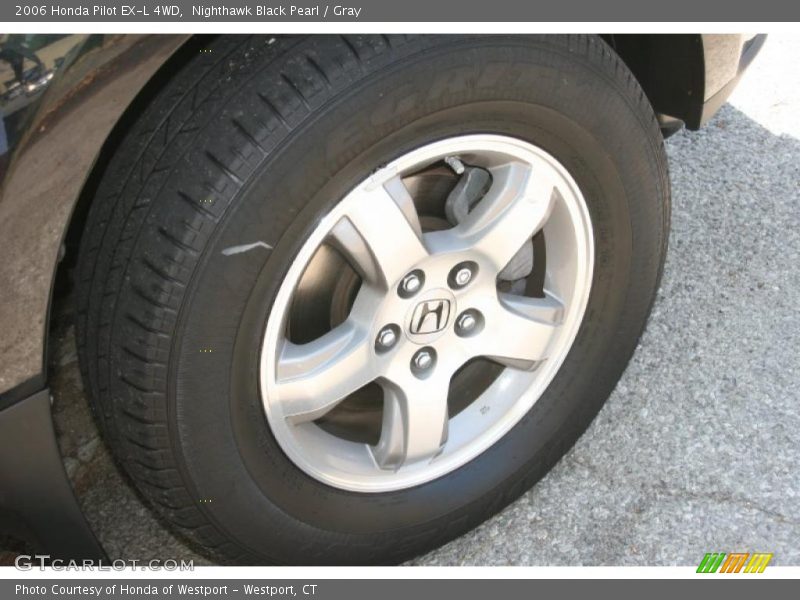 Nighthawk Black Pearl / Gray 2006 Honda Pilot EX-L 4WD
