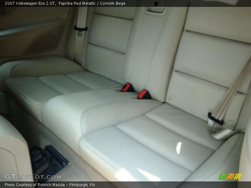 Paprika Red Metallic / Cornsilk Beige 2007 Volkswagen Eos 2.0T