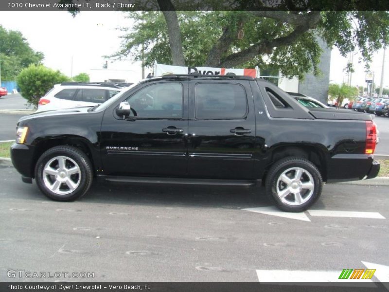 Black / Ebony 2010 Chevrolet Avalanche LT