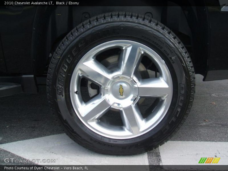 Black / Ebony 2010 Chevrolet Avalanche LT