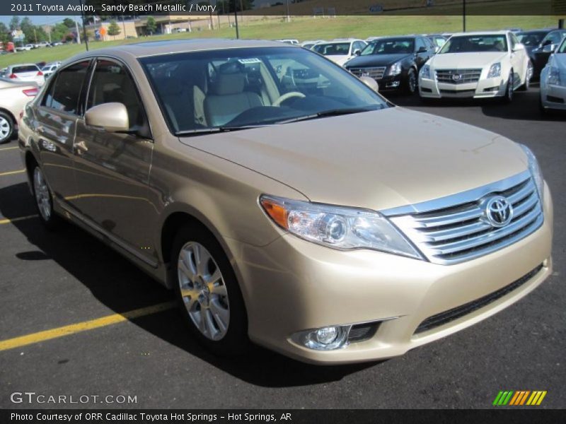 Sandy Beach Metallic / Ivory 2011 Toyota Avalon