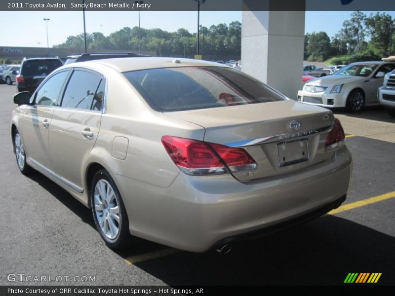 Sandy Beach Metallic / Ivory 2011 Toyota Avalon