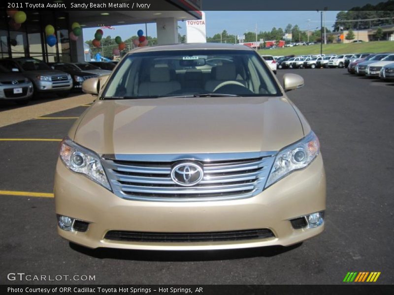 Sandy Beach Metallic / Ivory 2011 Toyota Avalon