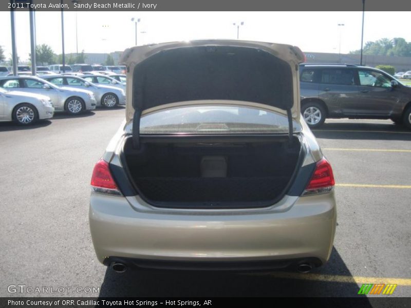 Sandy Beach Metallic / Ivory 2011 Toyota Avalon