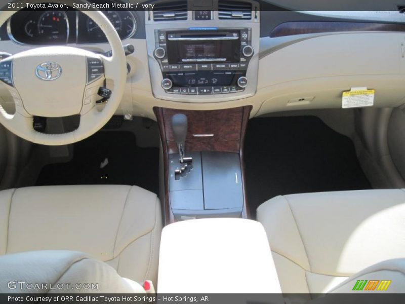 Sandy Beach Metallic / Ivory 2011 Toyota Avalon