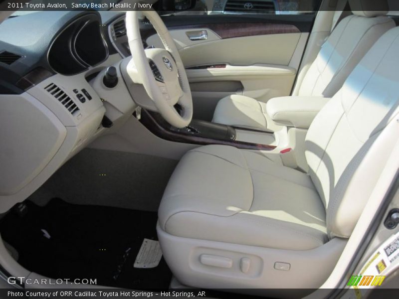Sandy Beach Metallic / Ivory 2011 Toyota Avalon