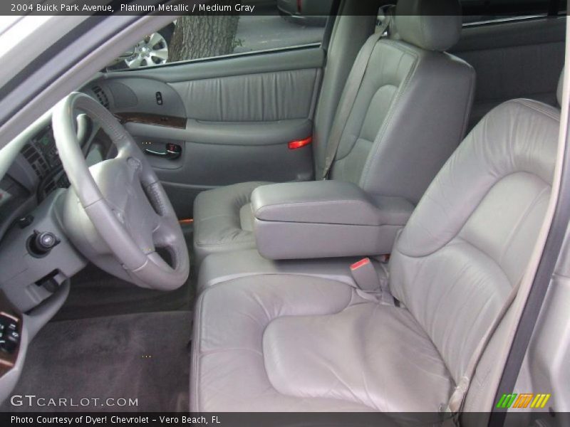 Platinum Metallic / Medium Gray 2004 Buick Park Avenue
