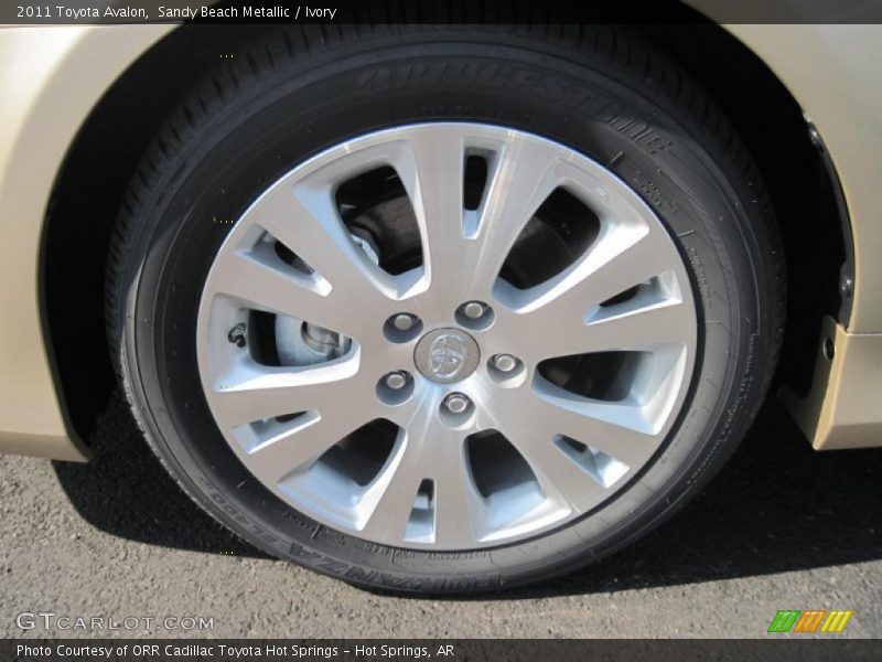Sandy Beach Metallic / Ivory 2011 Toyota Avalon