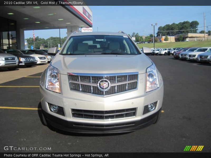 Gold Mist / Titanium/Ebony 2010 Cadillac SRX V6