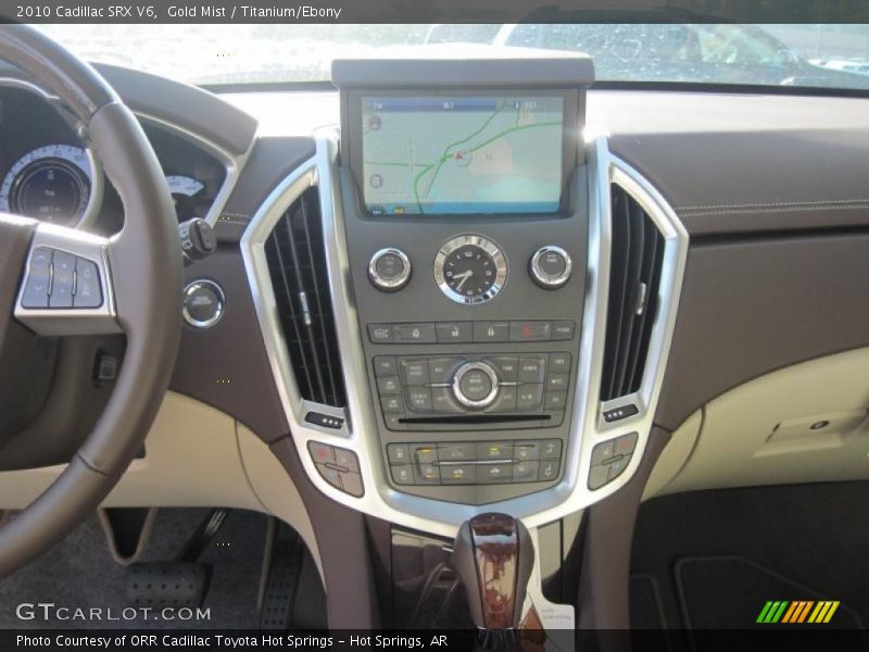 Gold Mist / Titanium/Ebony 2010 Cadillac SRX V6