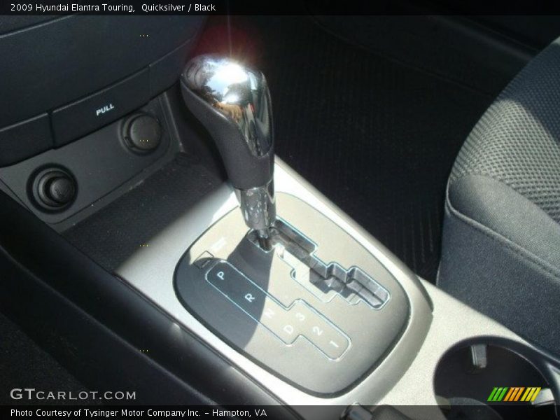 Quicksilver / Black 2009 Hyundai Elantra Touring