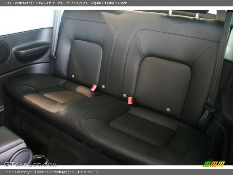 Aquarius Blue / Black 2010 Volkswagen New Beetle Final Edition Coupe