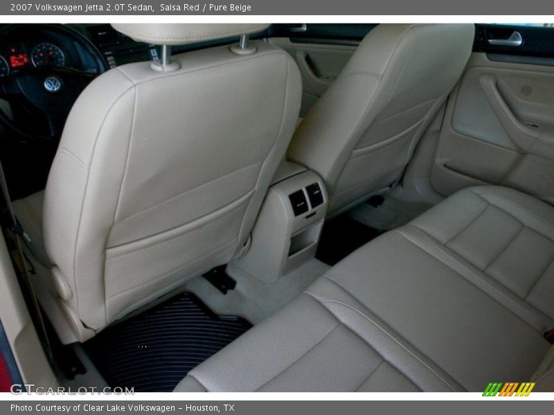 Salsa Red / Pure Beige 2007 Volkswagen Jetta 2.0T Sedan