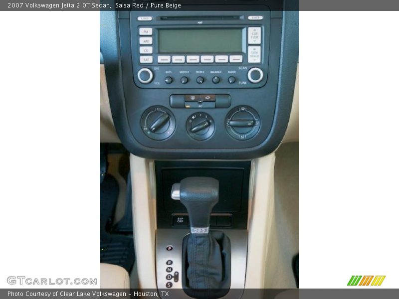 Salsa Red / Pure Beige 2007 Volkswagen Jetta 2.0T Sedan