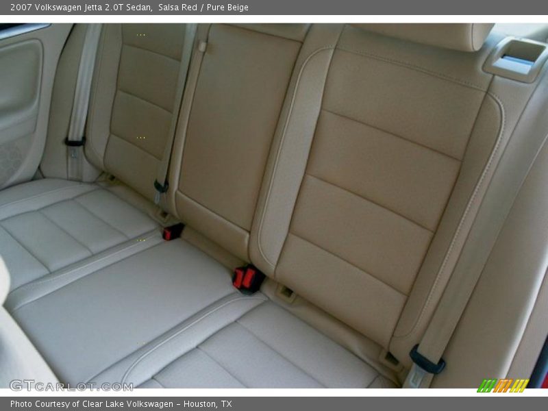 Salsa Red / Pure Beige 2007 Volkswagen Jetta 2.0T Sedan