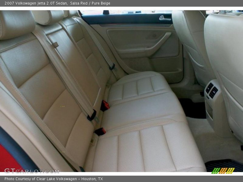 Salsa Red / Pure Beige 2007 Volkswagen Jetta 2.0T Sedan