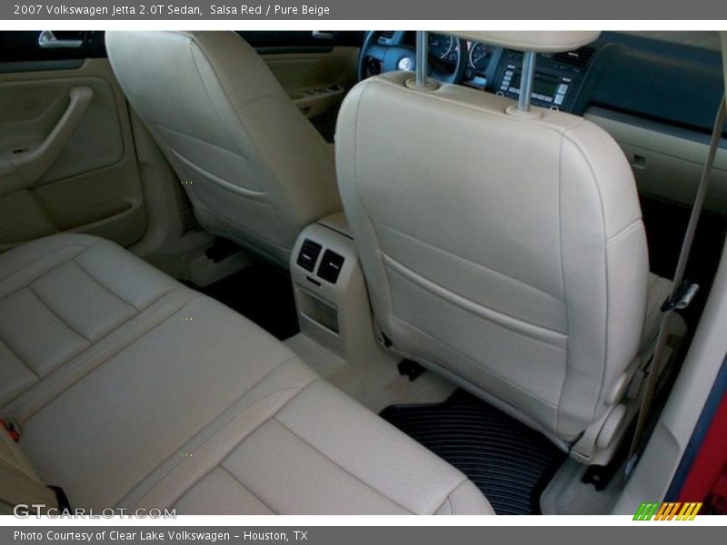 Salsa Red / Pure Beige 2007 Volkswagen Jetta 2.0T Sedan