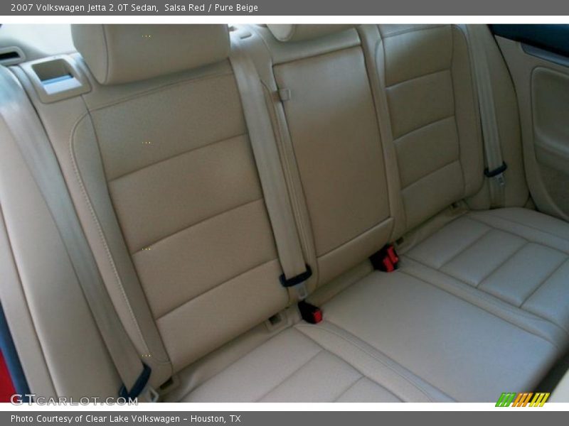 Salsa Red / Pure Beige 2007 Volkswagen Jetta 2.0T Sedan