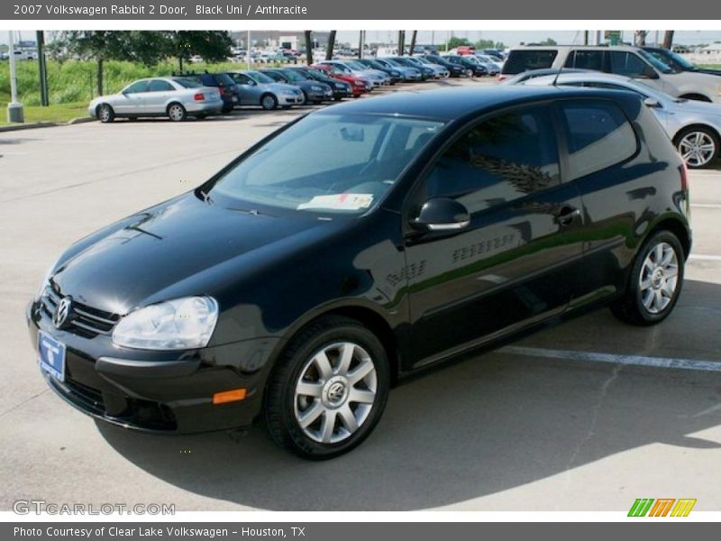 Black Uni / Anthracite 2007 Volkswagen Rabbit 2 Door