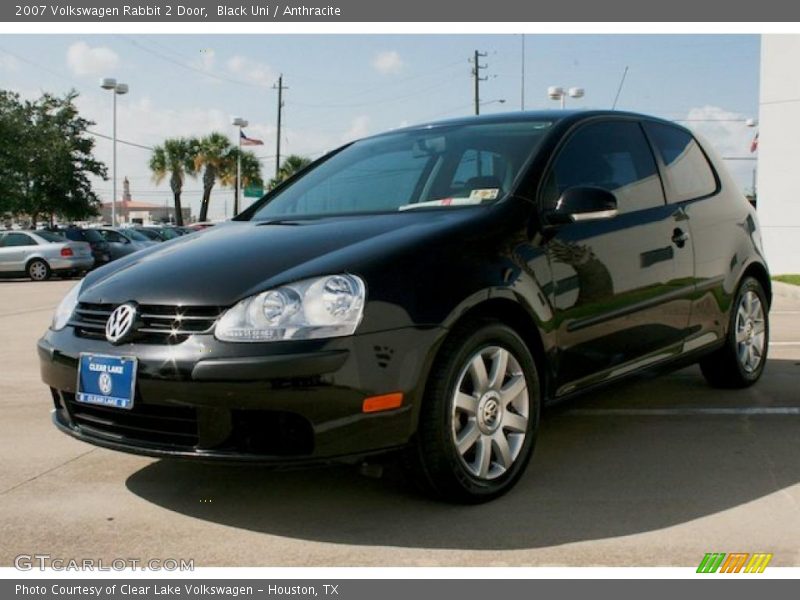 Black Uni / Anthracite 2007 Volkswagen Rabbit 2 Door