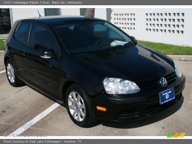 Black Uni / Anthracite 2007 Volkswagen Rabbit 2 Door