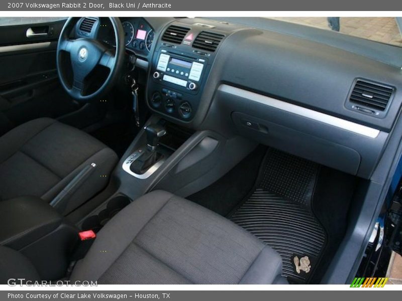 Black Uni / Anthracite 2007 Volkswagen Rabbit 2 Door