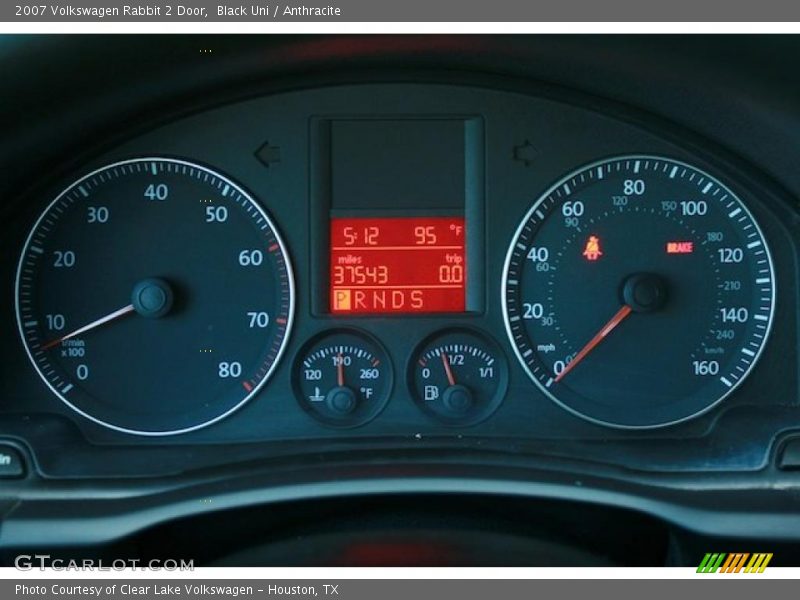 Black Uni / Anthracite 2007 Volkswagen Rabbit 2 Door