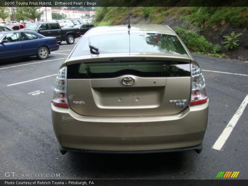 Driftwood Pearl / Beige 2006 Toyota Prius Hybrid