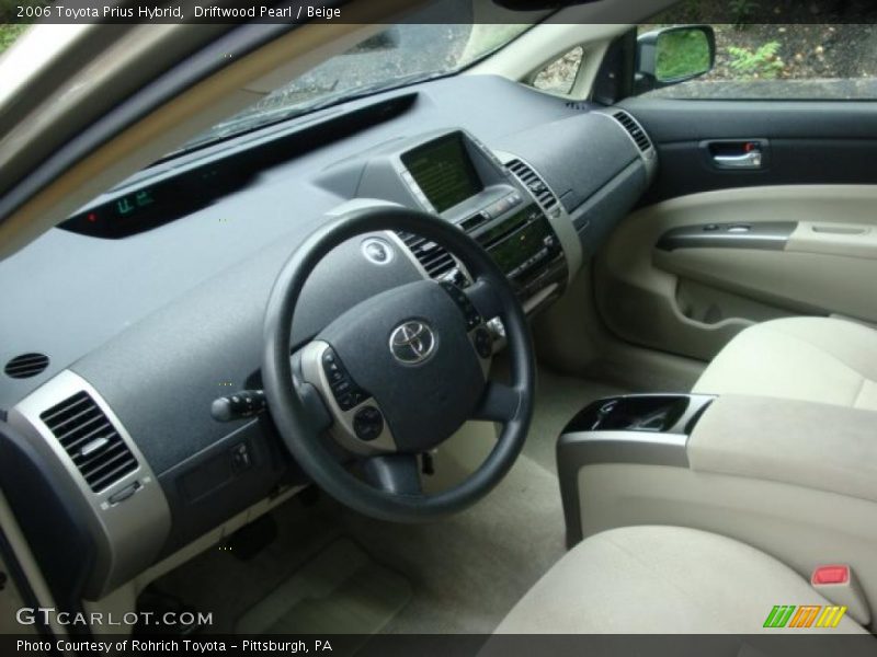 Driftwood Pearl / Beige 2006 Toyota Prius Hybrid