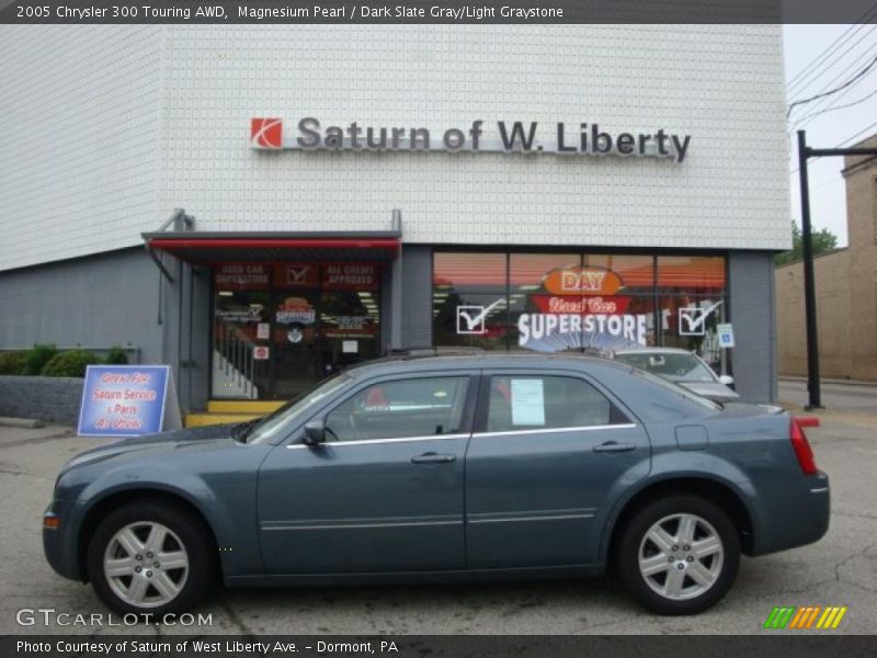 Magnesium Pearl / Dark Slate Gray/Light Graystone 2005 Chrysler 300 Touring AWD