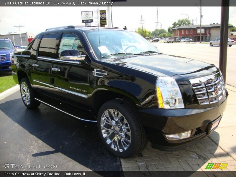 Black Raven / Ebony 2010 Cadillac Escalade EXT Luxury AWD