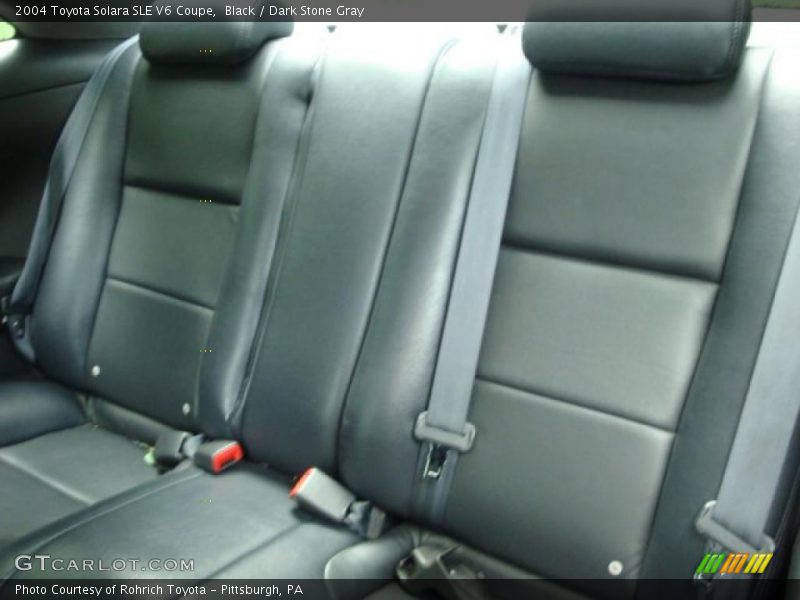 Black / Dark Stone Gray 2004 Toyota Solara SLE V6 Coupe