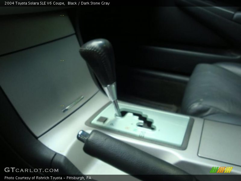 Black / Dark Stone Gray 2004 Toyota Solara SLE V6 Coupe