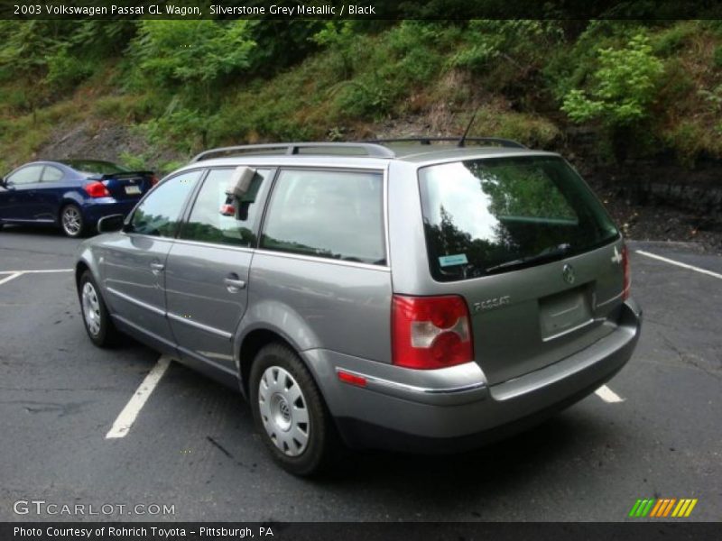 Silverstone Grey Metallic / Black 2003 Volkswagen Passat GL Wagon
