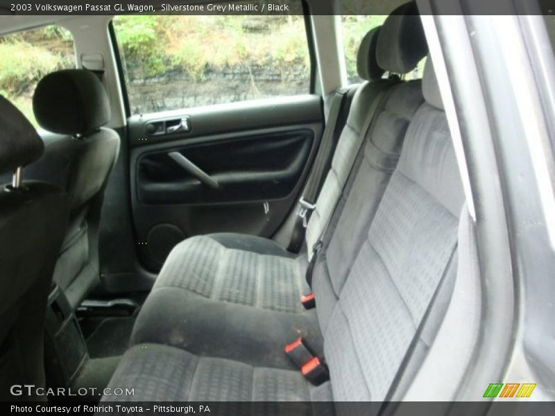 Silverstone Grey Metallic / Black 2003 Volkswagen Passat GL Wagon
