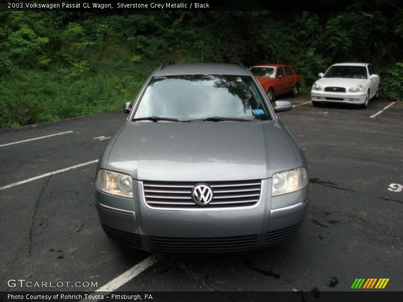 Silverstone Grey Metallic / Black 2003 Volkswagen Passat GL Wagon