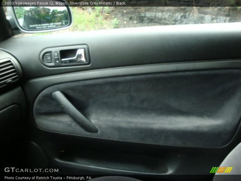 Silverstone Grey Metallic / Black 2003 Volkswagen Passat GL Wagon