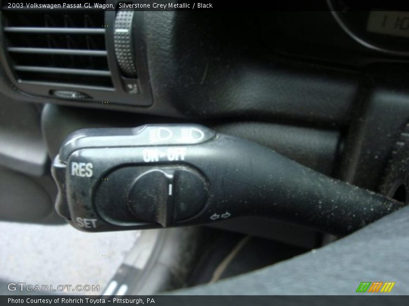 Silverstone Grey Metallic / Black 2003 Volkswagen Passat GL Wagon