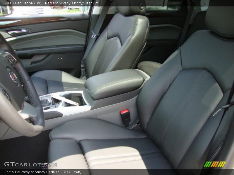Radiant Silver / Ebony/Titanium 2010 Cadillac SRX V6