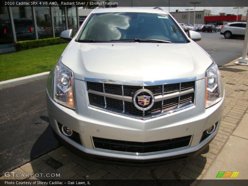 Radiant Silver / Ebony/Titanium 2010 Cadillac SRX 4 V6 AWD
