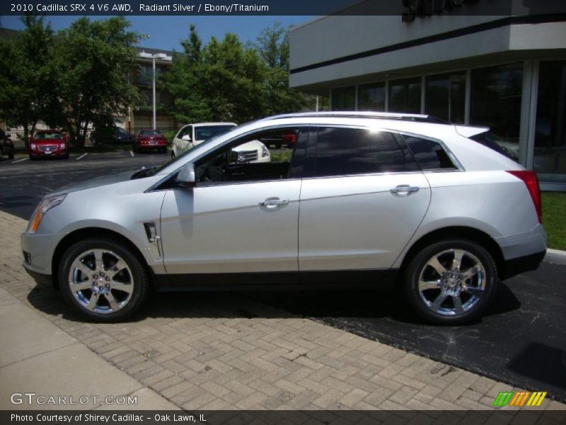 Radiant Silver / Ebony/Titanium 2010 Cadillac SRX 4 V6 AWD