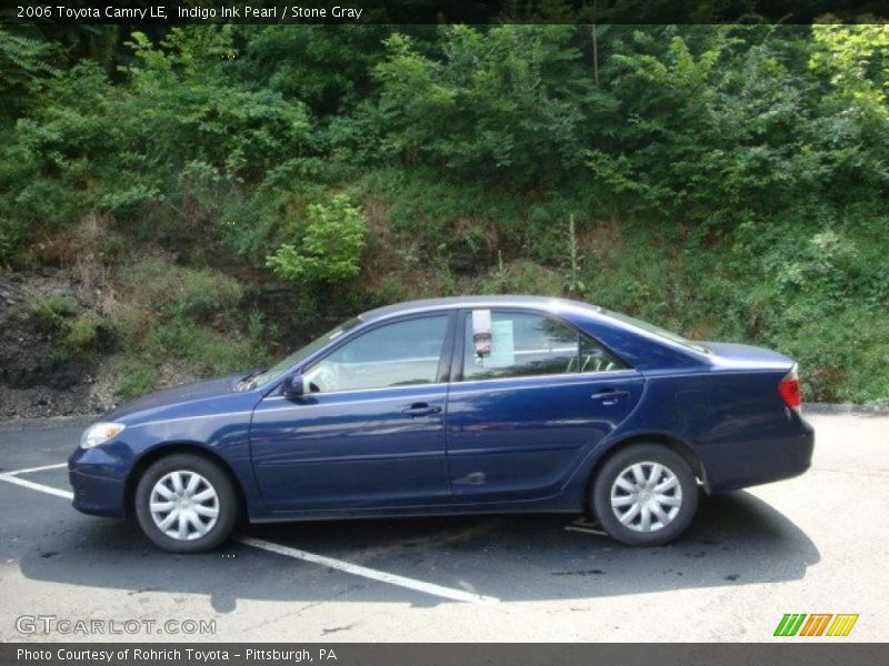 Indigo Ink Pearl / Stone Gray 2006 Toyota Camry LE