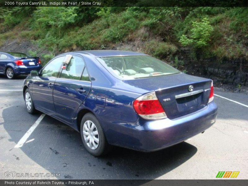 Indigo Ink Pearl / Stone Gray 2006 Toyota Camry LE