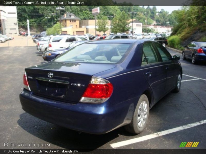 Indigo Ink Pearl / Stone Gray 2006 Toyota Camry LE