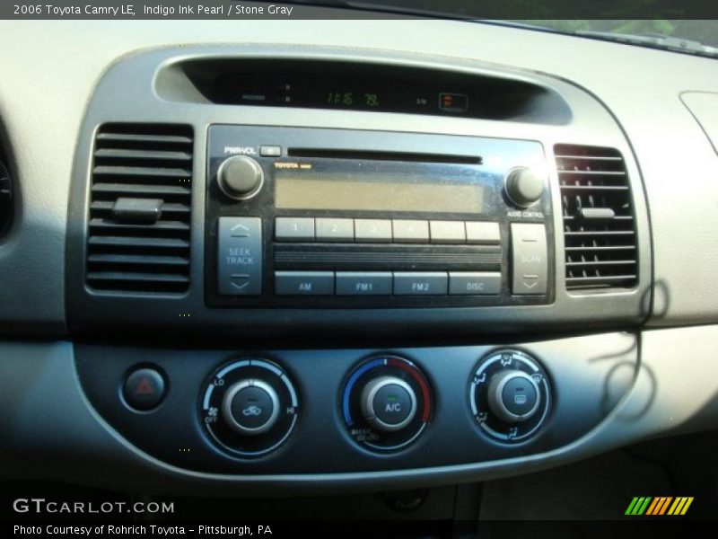 Indigo Ink Pearl / Stone Gray 2006 Toyota Camry LE