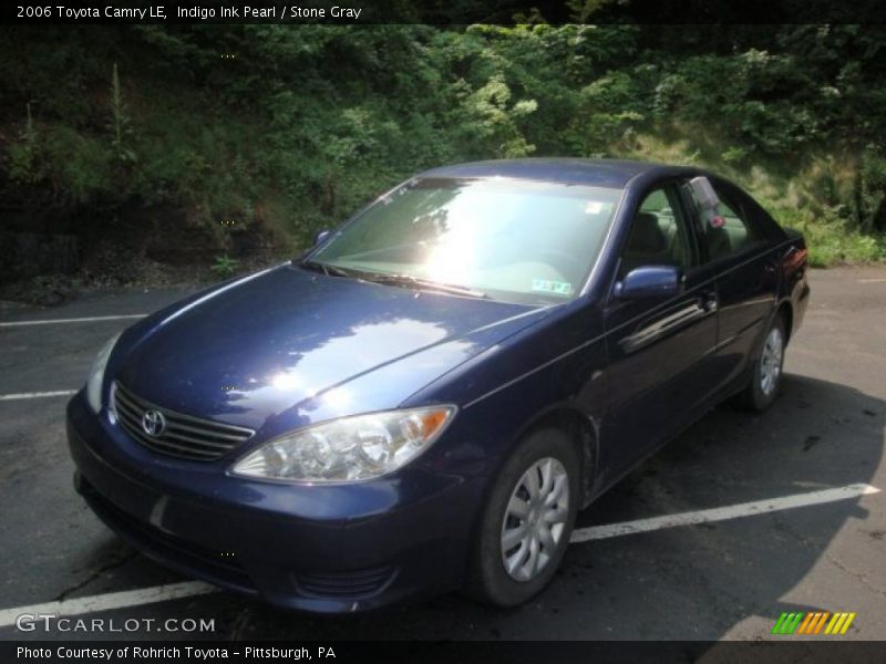 Indigo Ink Pearl / Stone Gray 2006 Toyota Camry LE